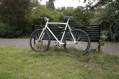 Bicycle rendered in the browser from the baked texture atlas